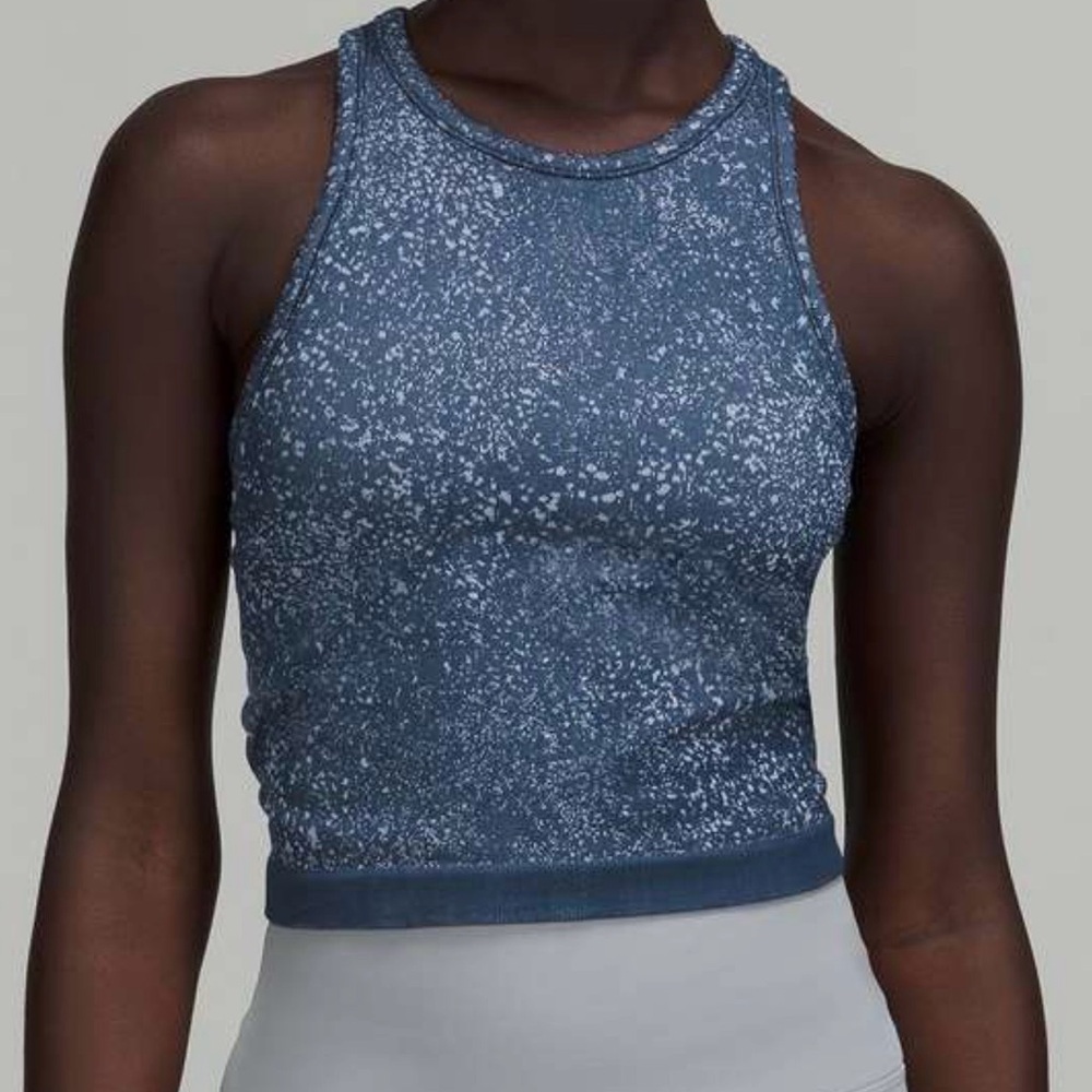 Lululemon ‘Ebb to Street’ Cropped Racerback Tank Top